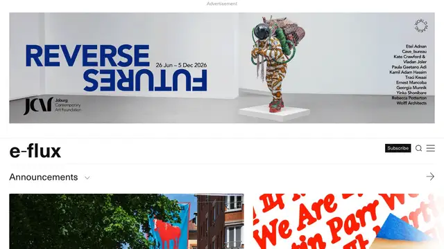 art-agenda Website preview