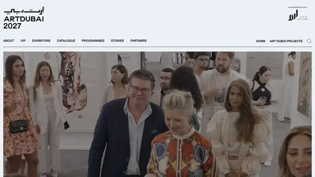 Art Dubai Website preview