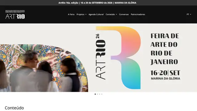 ArtRio Website preview