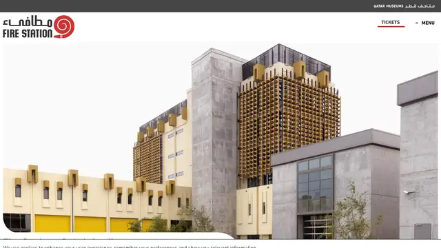 Fire Station Doha Website preview
