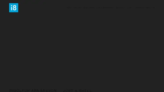 i8 Gallery Website preview