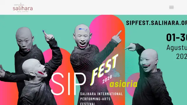Komunitas Salihara Website preview