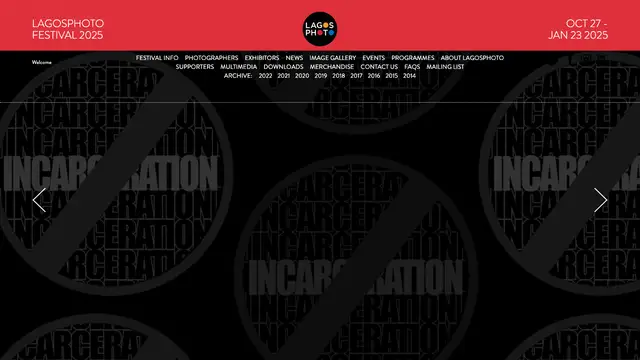 LagosPhoto Website preview