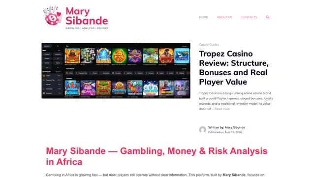 Mary Sibande Website preview