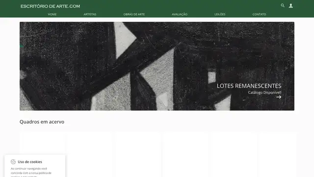 Soraia Cals Escritório de Arte Website preview