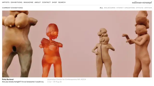 Sullivan+Strumpf Website preview