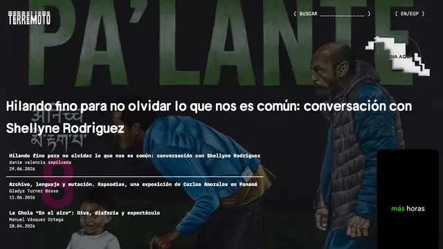 Terremoto Website preview
