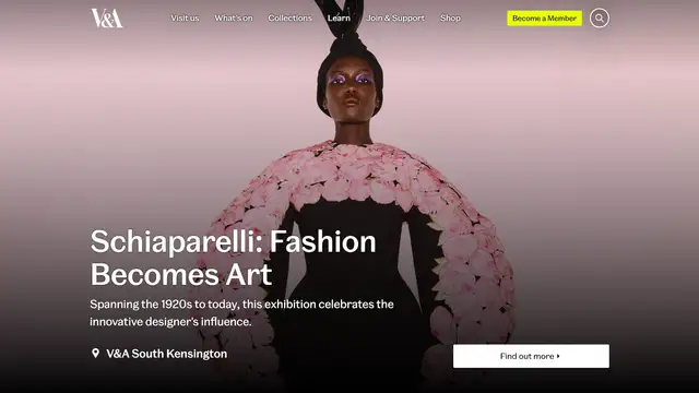 V&A Website preview